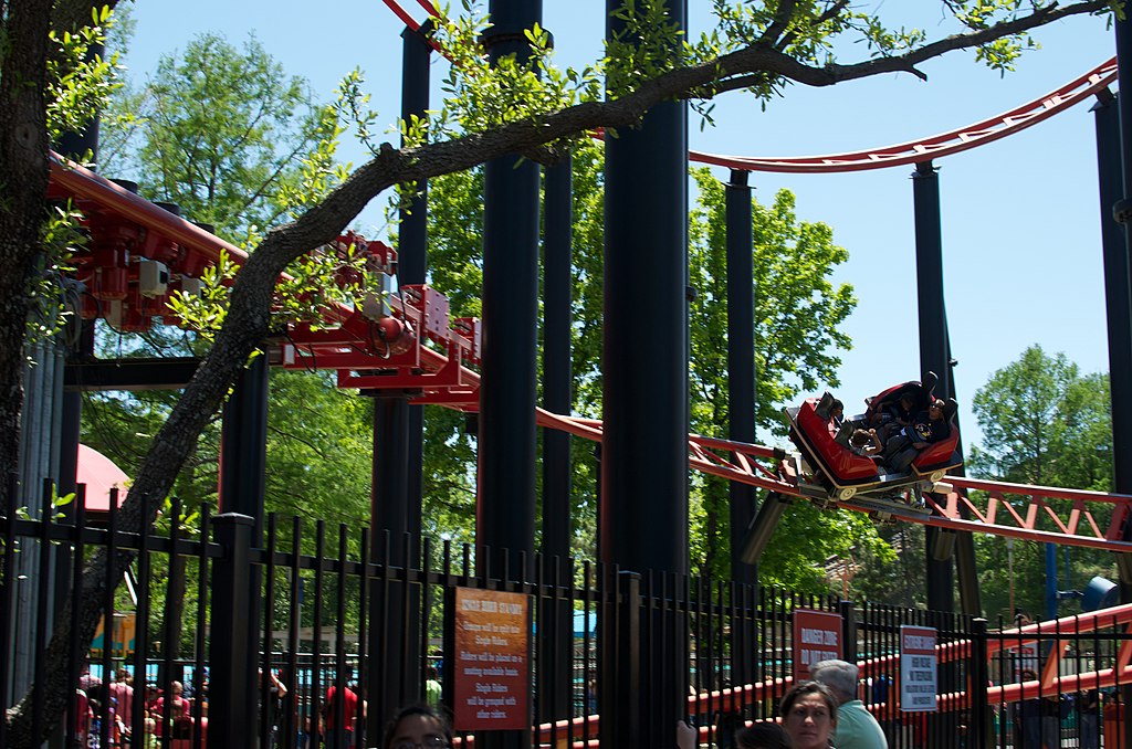 Roller Coasters in Texas - Six Flags Over Texas