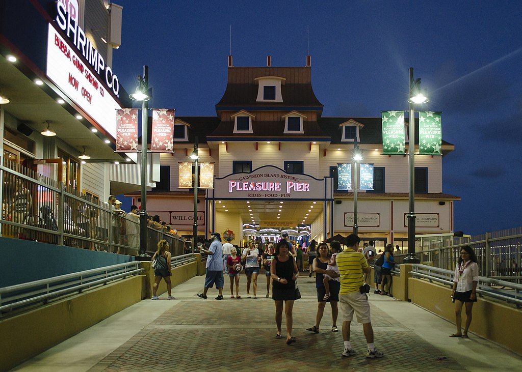 Roller Coasters in Texas - Galveston Pleasure Pier