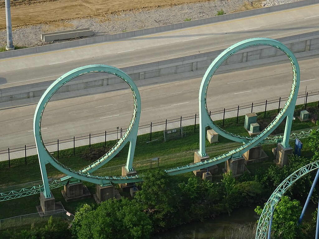 Roller Coasters in Texas - Six Flags Over Texas