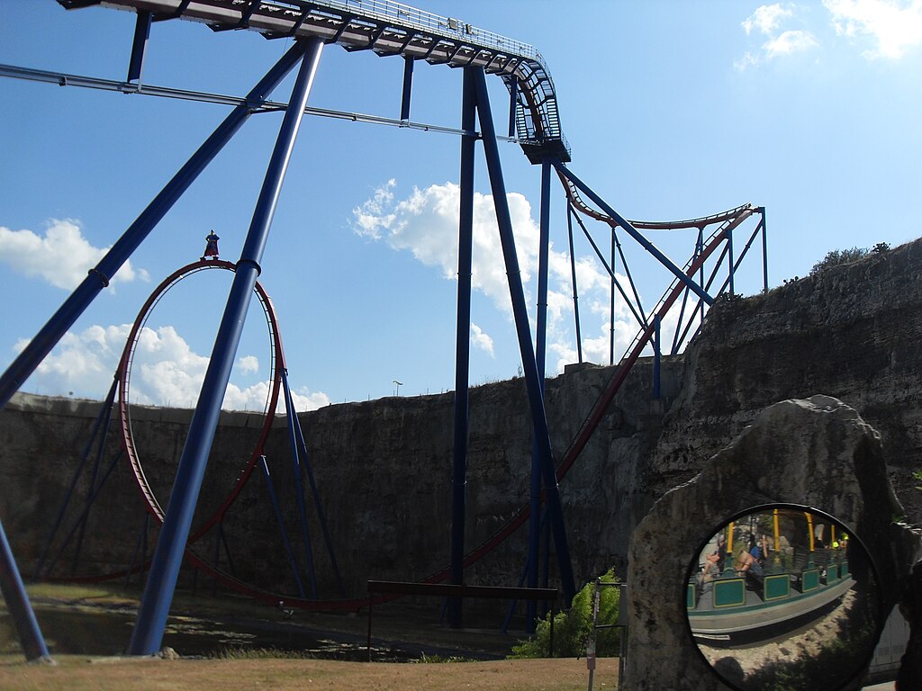 Roller Coasters in Texas - Six Flags Fiesta Texas