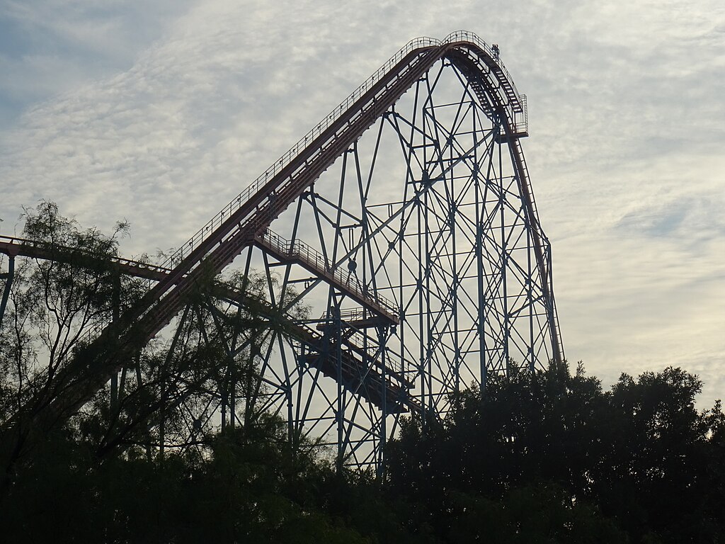 Roller Coasters in Texas - Six Flags Over Texas