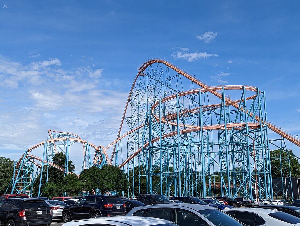 Roller Coasters in Texas - Six Flags Over Texas