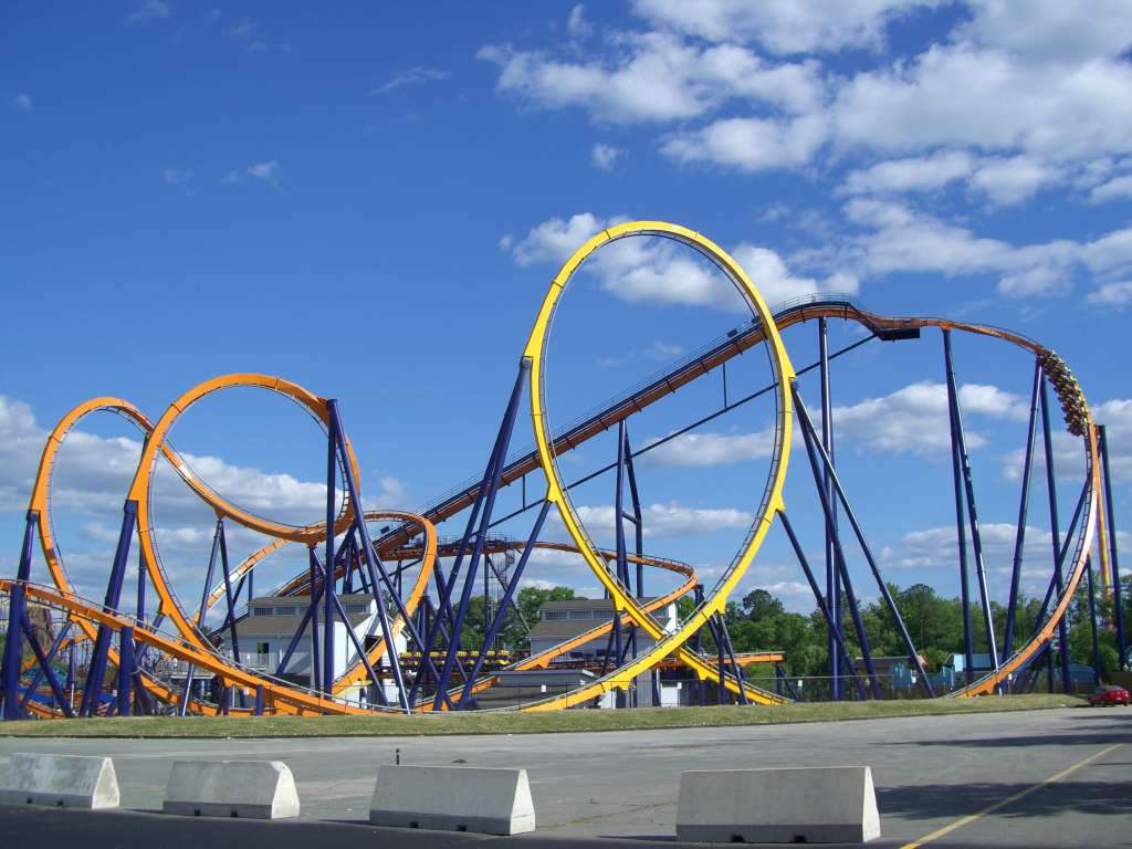 Roller coasters in Virginia