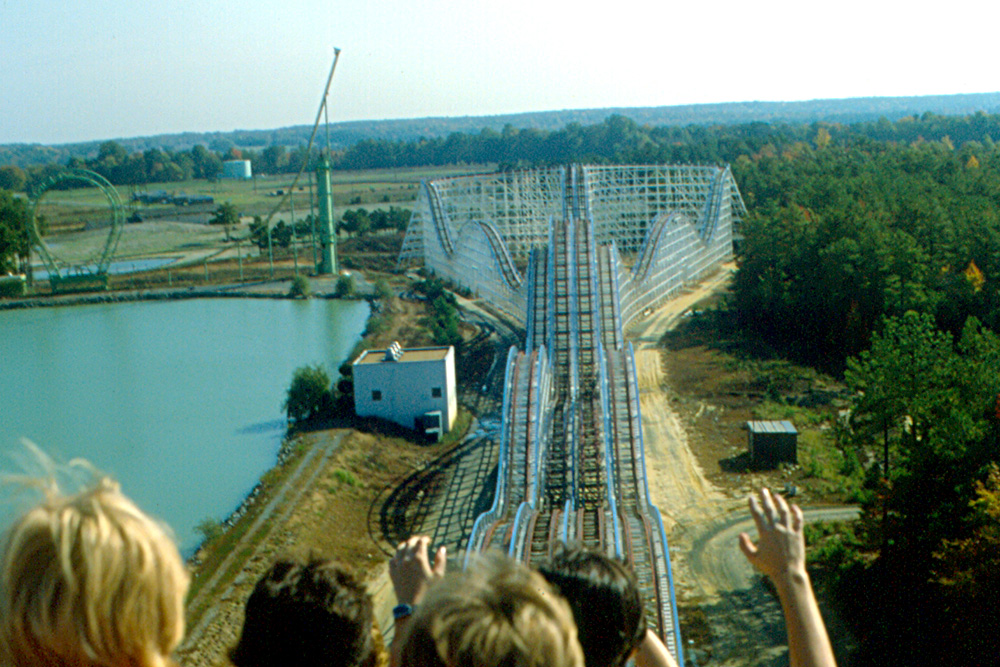 Roller coasters in Virginia