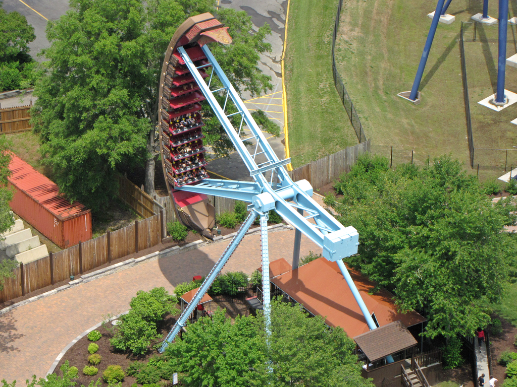 Roller coasters in Virginia