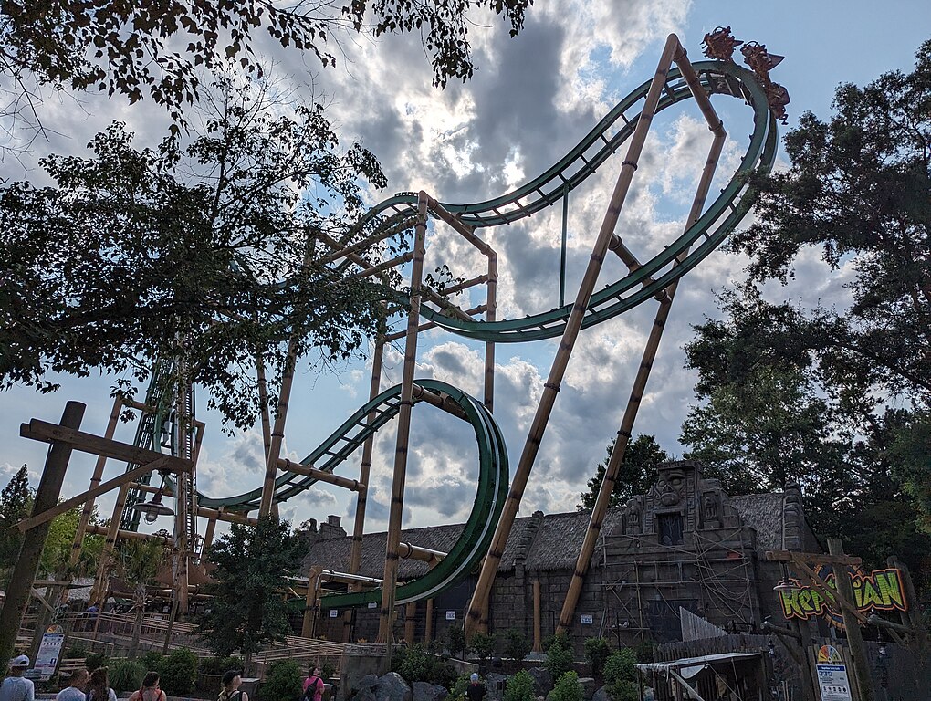 Roller coasters in Virginia