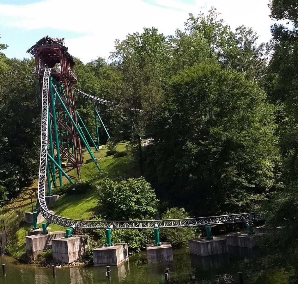 Roller coasters in Virginia