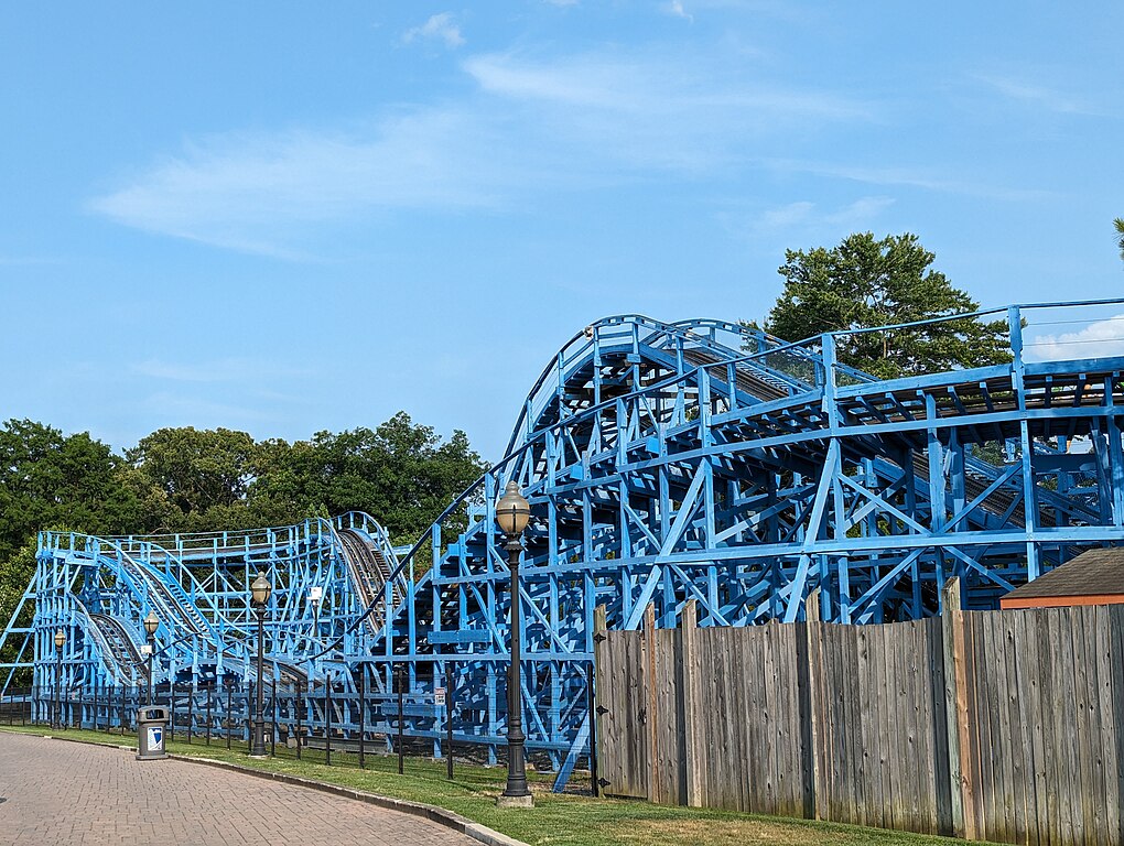 Roller coasters in Virginia