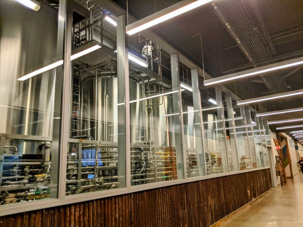 New Belgium Asheville Brewery Tour